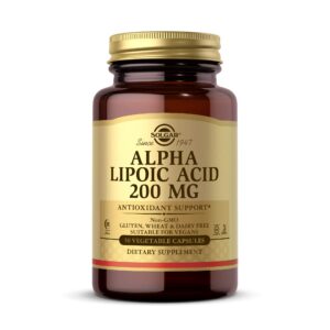 Version 1.0.0 Solgar ácido alfa lipoico 200mg cápsula vegetales frasco