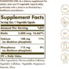 Solgar Biotin 5000 mcg capsulas etiqueta