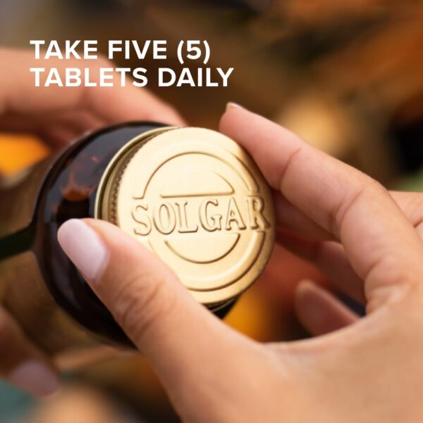 Detalle de tabletas Solgar