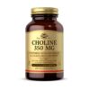 Solgar Colina 350 mg cápsulas vegetales frente