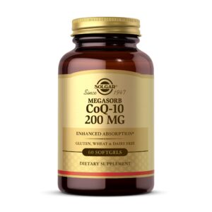 Version 1.0.0 Frasco Solgar CoQ-10 200 mg con etiqueta