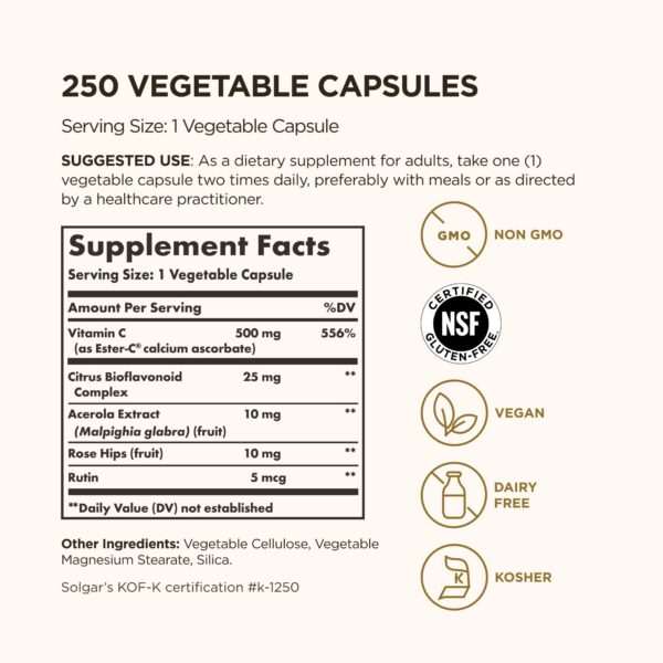 Version 1.0.0 Cápsulas verdes Ester-C en frasco