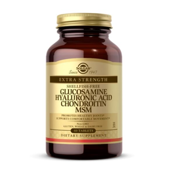 Solgar glucosamina cápsulas frasco