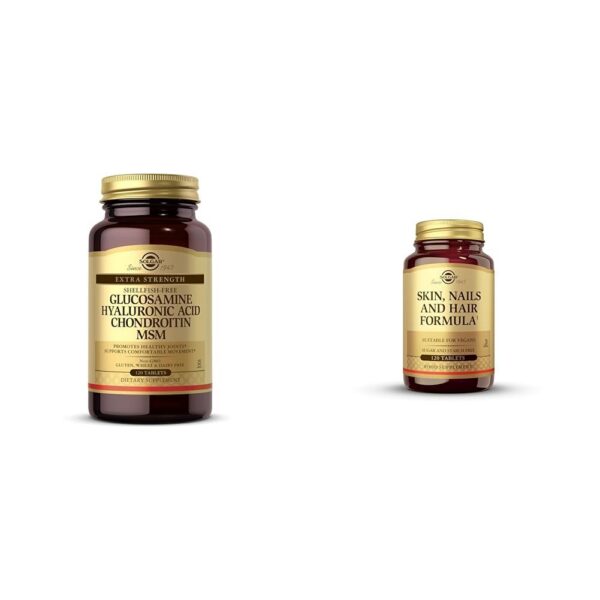 Version 1.0.0 Solgar glucosamina condroitina MSM etiqueta