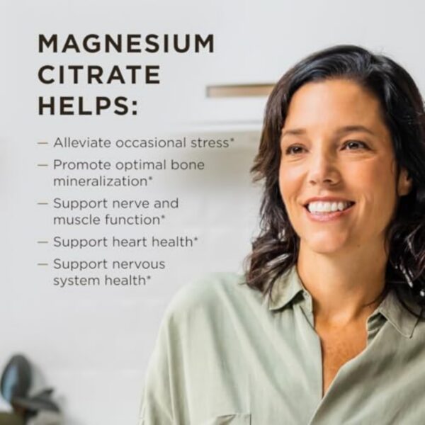 Solgar Magnesio Citrato - empaque