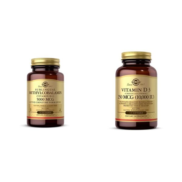 Frente de frasco Solgar Methylcobalamin 5000 mcg