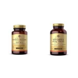 Version 1.0.0 Solgar caja Methylcobalamin y Vitamina E