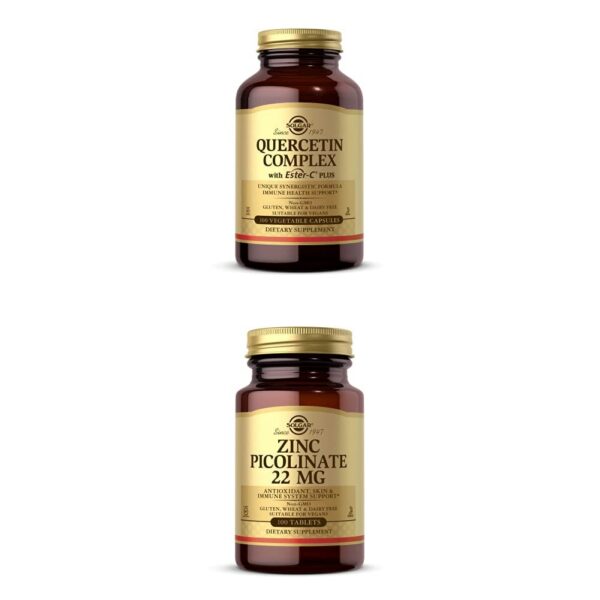 Solgar Quercetin Complex Ester-C Plus cápsulas vegetales