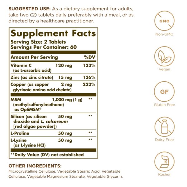 Solgar Skin Nails Hair etiqueta frontal