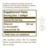 Paquete doble Solgar Ubiquinol 100mg con 100 cápsulas blandas