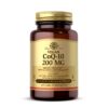 Botella de Solgar Vegetarian CoQ-10 200 mg para salud cardíaca
