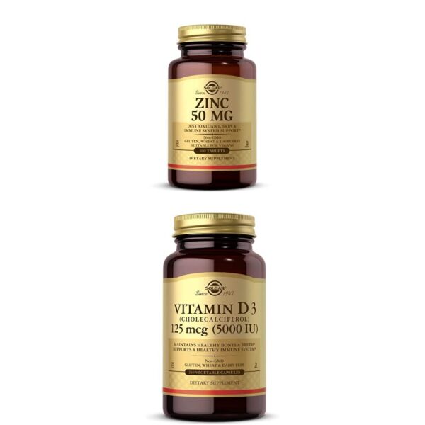 Solgar zinc 50 mg cápsulas vegetales