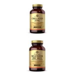 Frasco de Solgar Zinc quelatado