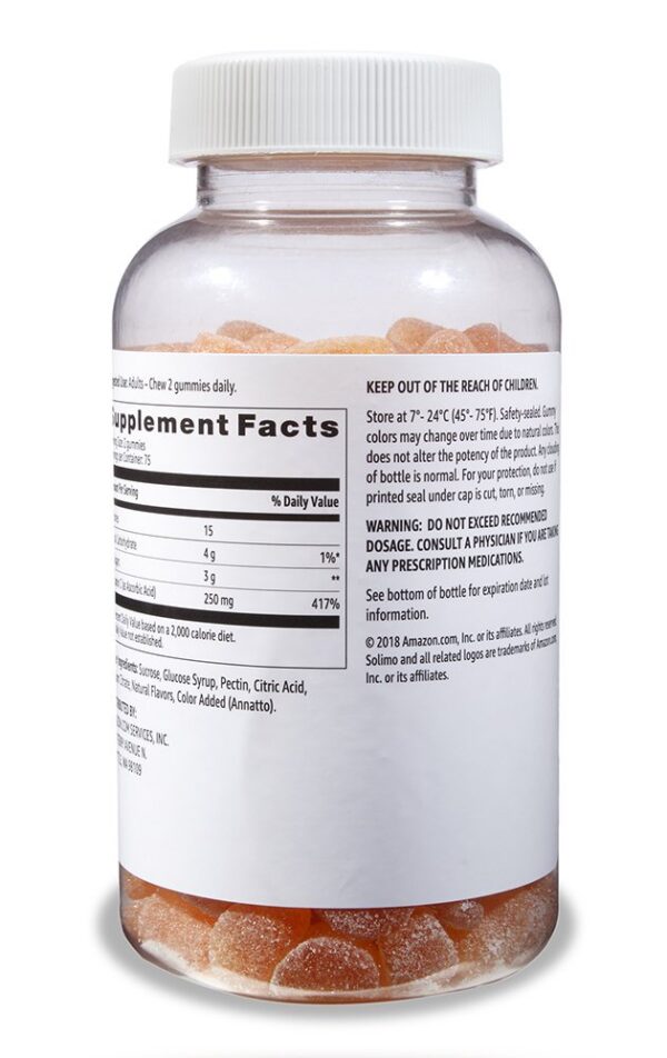 Version 1.0.0 Gomitas vitamina D3 sabor naranja limón fresa