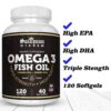 Etiqueta del producto Omega 3 Fish Oil