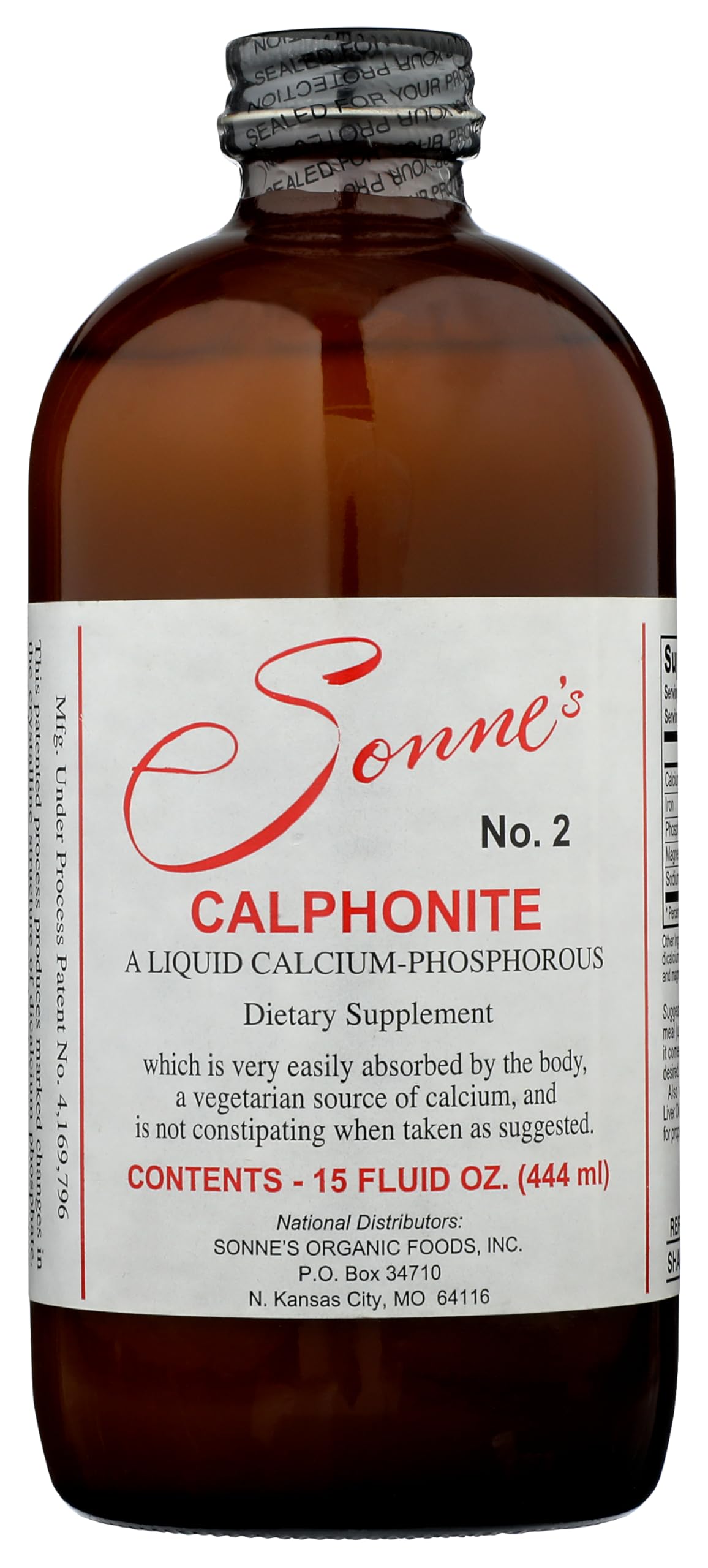 Sonne's Calphonite Liquid Calcium and Phosphorus