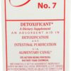 Sonne's No. 7 líquido de desintoxicación orgánico 32 fl oz