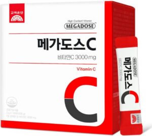 Sookwang megadose vitamina c 3000mg polvo 100 sobres
