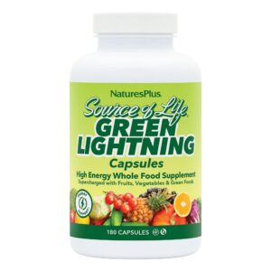 Frasco frontal de Source of Life Green Lightning