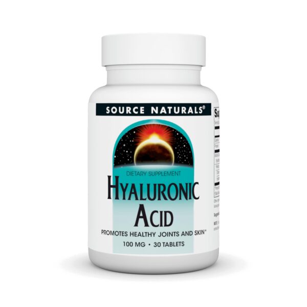 Tabletas de ácido hialurónico Source Naturals