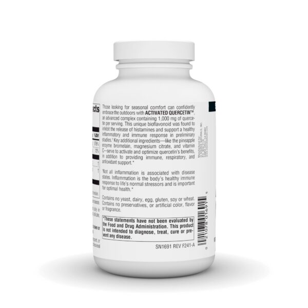 Envase de Source Naturals Quercetin con etiqueta
