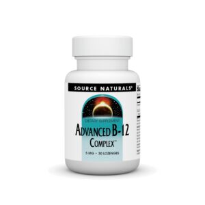 Version 1.0.0 Source Naturals Advanced B-12 Complex tableta frontal