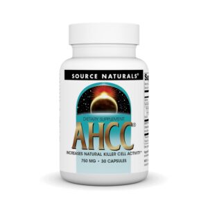 Version 1.0.0 Envase Source Naturals AHCC 750 mg 30 cápsulas