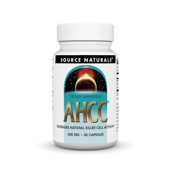 Source Naturals AHCC caja suplemento inmunológico