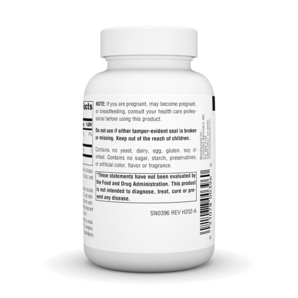 Tabletas Alpha Lipoico 200 mg en frasco