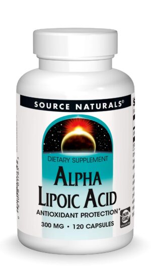 Version 1.0.0 Frasco de Source Naturals Ácido alfa-lipoico 300 mg