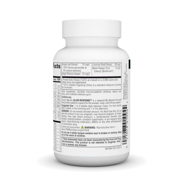 Tabletas Aller-Response en empaque