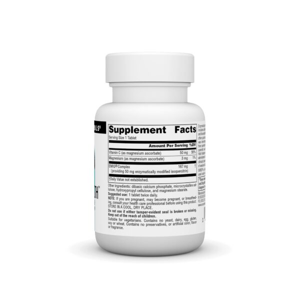 Etiqueta de Source Naturals AllerStrength Quercetina