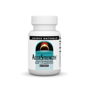 Frasco de Source Naturals AllerStrength Quercetina