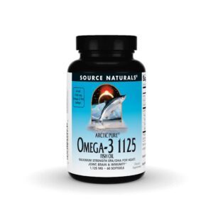 Version 1.0.0 Frente de la botella Source Naturals Arctic Pure Omega-3