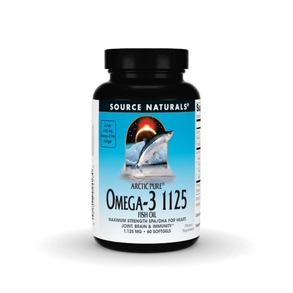 Version 1.0.0 Frente de la botella Source Naturals Arctic Pure Omega-3