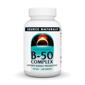 Version 1.0.0 Etiqueta Source Naturals B-50 Complex