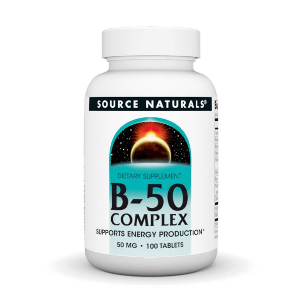 Version 1.0.0 Etiqueta Source Naturals B-50 Complex