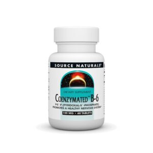 Version 1.0.0 Frente de frasco Source Naturals B-6 coenzimado