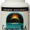Frasco y etiqueta de Source Naturals B-6