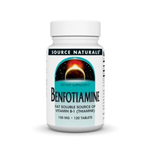 Benfotiamina Source Naturals frasco frontal