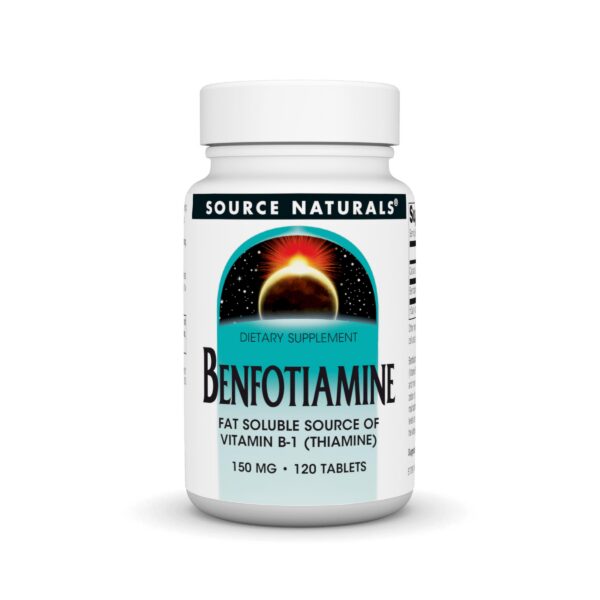 Benfotiamina Source Naturals frasco frontal