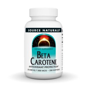 Source Naturals Beta Carotene frente