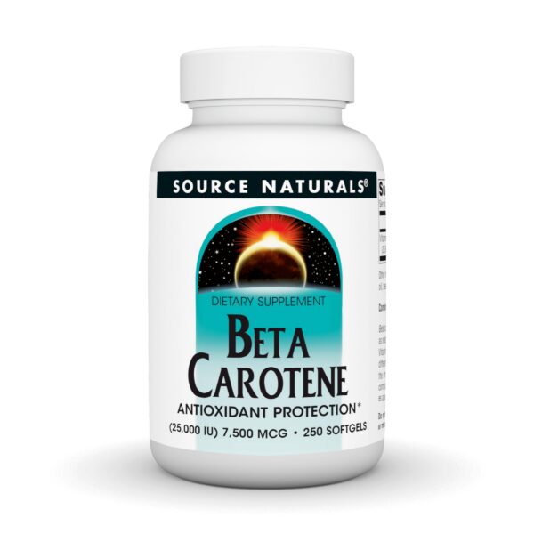 Source Naturals Beta Carotene frente