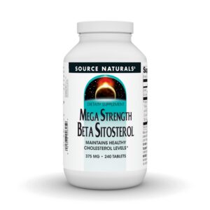 Frontal de frasco Source Naturals Beta Sitosterol 375 mg
