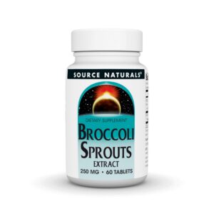 Version 1.0.0 Extracto de brócoli Source Naturals - frasco