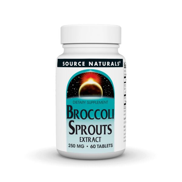 Extracto de brócoli Source Naturals - frasco