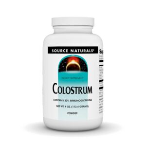 source naturals calostro polvo 4 onzas inmunoglobulinas30