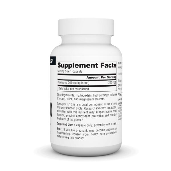 Source Naturals Coenzima Q10 200mg cápsulas vegetarianas