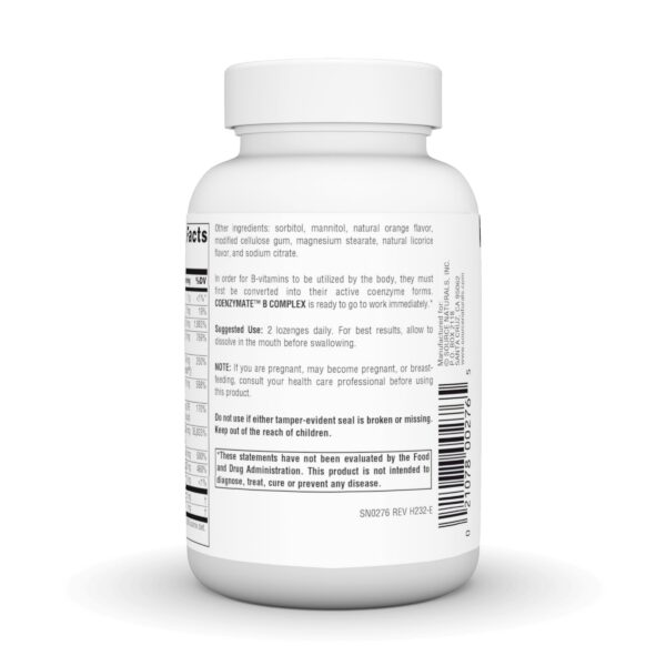 Version 1.0.0 Etiqueta de Source Naturals Coenzymate B Complex