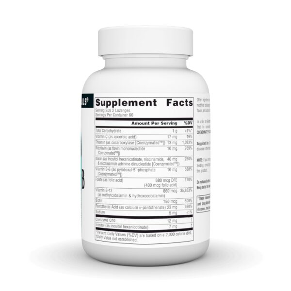 Pastillas disolución en boca Source Naturals B Complex